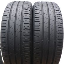3. 4 x CONTINENTAL 185/55 R15 82H ContiEcoContact 5 Sommerreifen 2018 6,2-7mm