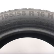 4. 195 55 16 1x CONTINENTAL 195/55 R16 87H ContiWinterContact TS 850 Winterreifen 2015 6,5mm