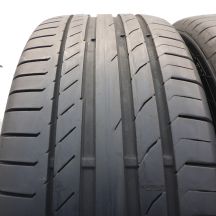 2. 235 55 18 2x CONTINENTAL 235/55 R18 100V ContiSportContact 5 SUV Sommerreifen 2018 5,2-5,8mm