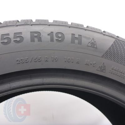 2. 235 55 19 1x CONTINENTAL 235/55 R19 101H WinterContact TS850P SUV RunFlat Winterreifen 2020 VOLL