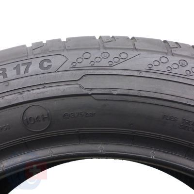 8. 225 55 17C 4x CONTINENTAL 225/55 R17C 109/107H ContiVanContact 200 Sommerreifen 7-7,5mm 2020