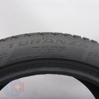 6. 225 45 17 2x BRIDGESTONE 225/45 R17  91Y Turanza T005 A0 Sommerreifen 2021 5,8mm