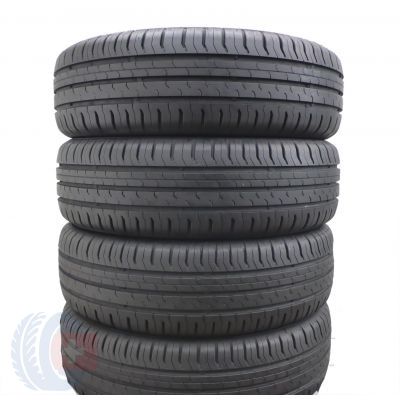 4 x CONTINENTAL 165/60 R15 77H ContiEcoContact 5 Sommerreifen DOT16  6.4-7mm 