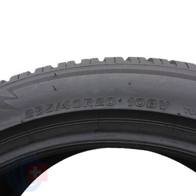 5. 285 40 20 2x BRIDGESTONE 285/40 R20 108V Blizzak LM005 Winterreifen 2022 5,8mm