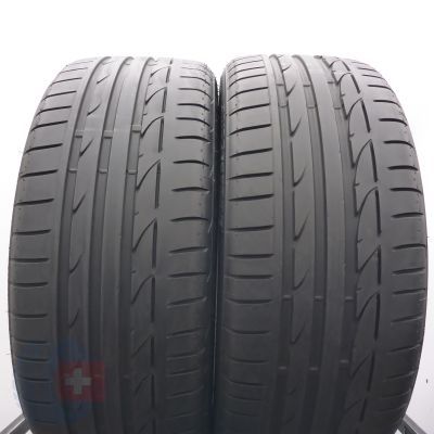 225 40 19 2x BRIDGESTONE 225/40 R19 89Y Potenza S001 RFT BMW Sommerreifen 2021 6,8-6,2mm