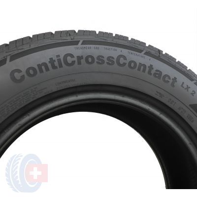 6. 2 x CONTINENTAL 225/65 R17 102H ContiCrossContact LX2 Sommerreifen M+S 2016 6,7mm