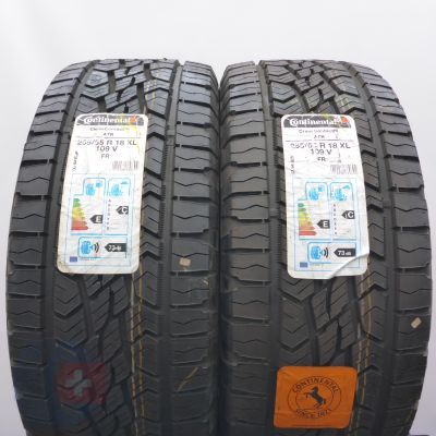 255 55 18 2x CONTINENTAL 255/55 R18 109V XL CrossContact ATR Sommerreifen M+S 2017 UNGEBRAUCHT