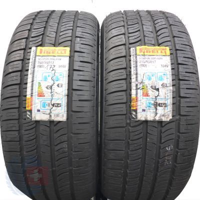 255 55 17 2x PIRELLI 255/55 R17 MO 104V Scorpion Zero Sommerreifen 2017 WIE NEU VOLL