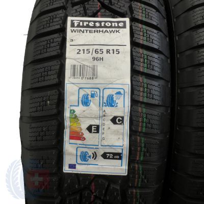 2. 2 x FIRESTONE 215/65 R15 96H WinterRhawk 3 Winterreifen 2019 VOLL  2. 2 x FIRESTONE 215/65 R15 96H WinterRhawk 3 Winterreifen 2019 VOLL