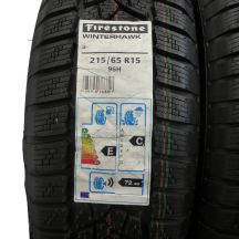 2. 2 x FIRESTONE 215/65 R15 96H WinterRhawk 3 Winterreifen 2019 VOLL  2. 2 x FIRESTONE 215/65 R15 96H WinterRhawk 3 Winterreifen 2019 VOLL