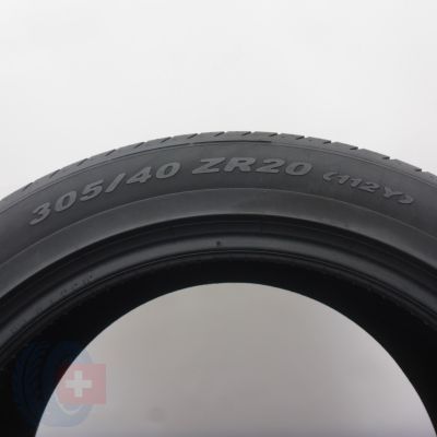 4. 305 40 20 2x PIRELLI 305/40 R20 112Y XL N0 PZero Sommerreifen 2017 5,8-6mm