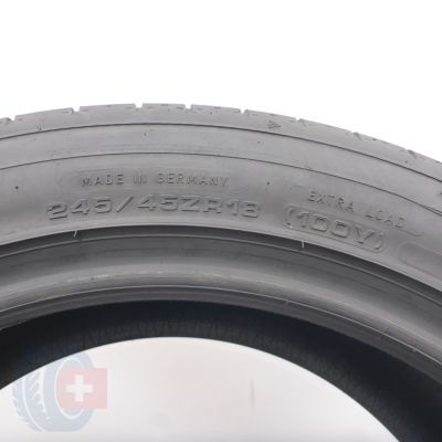 3. 245 45 18 1x DUNLOP 245/45 R18 100Y XL SportMaxx Rt2 Sommerreifen 2024 6,8mm