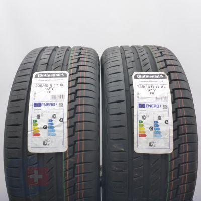 4. 235 45 17 4x CONTINENTAL 235/45 R17 97Y XL PremiumContact6 Sommerreifen 2021 VOLL