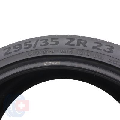 4. 295 35 23 2x CONTINENTAL 295/35 R23 108Y XL SportContact 6 Sommerreifen 5,2mm 2017