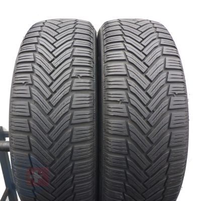 4. 195 65 15 4x MICHELIN 195/65 R15 91T Alpin 6 Winterreifen 2018 6,5mm