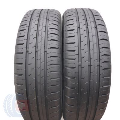 4. 4 x CONTINENTAL 165/60 R15 81H XL ContiEcoContact 5 Sommerreifen 2020 VOLL Like New