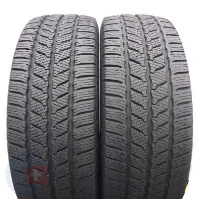 235 65 16C 2x CONTINENTAL 235/65 R16C 115/113R VanContact Winter Winterreifen 2024 WIE NEU 8,8-9,5mm