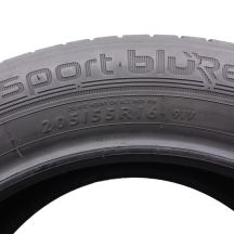 2. 205 55 16 1x Dunlop 205/55 R16 91V Sport bluResponse Sommerreifen 7,2mm 2021 Wie Neu