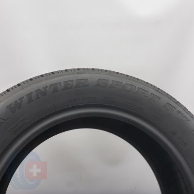 4. 235 60 18 2x DUNLOP 235/60 R18 107H XL Winter Sport 5 Suv  Winterreifen 2021 8,2mm 