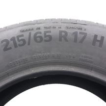 7. 215 65 17 4x CONTINENTAL 99H EcoContact 6 A0 Sommerreifen 2019 VOLL WIE NEU