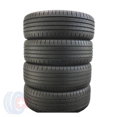 4 x CONTINENTAL 195/55 R16 87H ContiEcoContact 5 Sommerreifen 2018/19 7-7,2mm