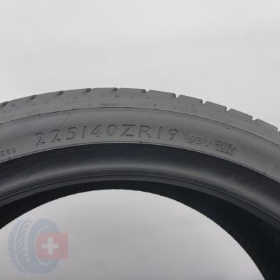 7. 225 40 19 2x DUNLOP 225/40 ZR19  93Y XL Sport Maxx RT M0 Sommerreifen 2020 6mm 