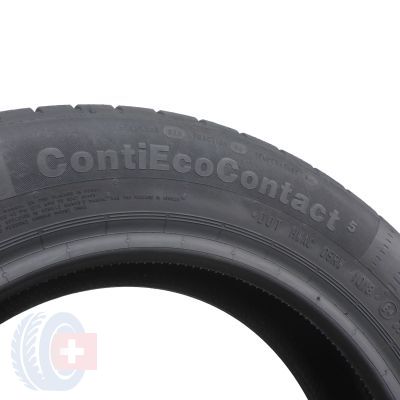 7. 4 x CONTINENTAL 165/65 R14 79T ContiEcoContact 5 Sommerreifen 2018, 2020 6-6,5mm