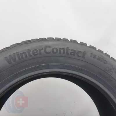 5. 205 55 16 1x CONTINENTAL 205/55 R16 94V XL  WinterContact TS 870 Winterreifen 2022 Ungebraucht   