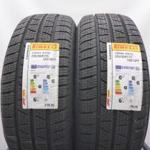 225 55 17C 2x PIRELLI 225/55 R17C 109/107T Crrier Winter Winterreifen 2024 VOLL WIE NEU 