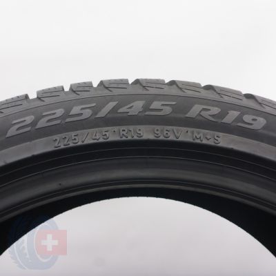 9.  225 45 19 4x PIRELLI  225/45 R19 96V XL Winter Sottozero 3 RFT BMW Winterreifen 2024 VOLL WIE NEU