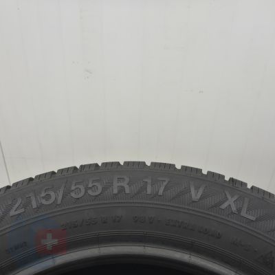 7. 215 55 17 4x GISLAVED 215/55R17 98V XL Euro Frost 6 Winterreifen 2023 7,8mm