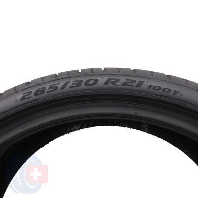 4. 285 30 21 2x PIRELLI 285/30 R21 100Y XL P Zero PNCS MO-S Sommerreifen 6,8mm 2023 Wie Neu