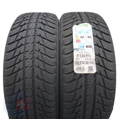 215 55 18 2x NOKIAN 215/55 R18 95H WR SUV 3 Winterreifen  2015 VOLL 