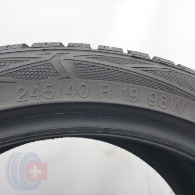 5. 245 40 19 2x VREDESTEIN 245/40 R19 98W XL Wintrac PRO Winterreifen 2023 7-6,7mm