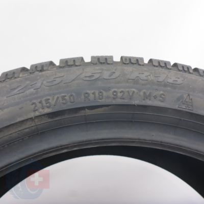 6. 215 50 18 2x PIRELLI 215/50 R18 92V Cinturato Winter WTC2 Winterreifen 2022 VOLL 