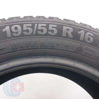 8. 195 55 16 4x SEMPERIT 195/55 R16 91H Speed-Grip 5 Winterreifen 2025 8-7,8mm WIE NEU 