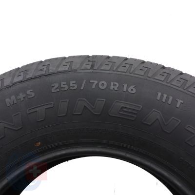 6. 255 70 16  4x CONTINENTAL 255/70 R16 111T CrossContact LX Sommerreifen M+S 2015, 2018 VOLL UNGEBRAUCHT 