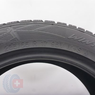 4. 205 55 17 2x VREDESTEIN 205/55 R17 95V XL Wintrac Pro + Winterreifen 2024 7,5-7,8mm