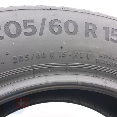 5. 205 60 15 1x CONTINENTAL 205/60 R15 91V EcoContact 6 Sommerreifen 2020 6,8mm