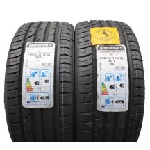 215 45 16 2x CONTINENTAL 215/45 R16 90V XL ContiPremiumContact 2 A0 Sommerreifen 2019  VOLL WIE NEU
