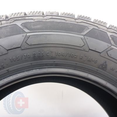 7. 195/70 R15C 4x CONTINENTAL 104/102R VanContact Winter Winterreifen 2021/22/23 Ungebraucht     