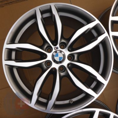 4. 4 x Alufelgen 19 BMW 5x120 9,5J/8,5J Et48/Et38 X3 X4 RDKS