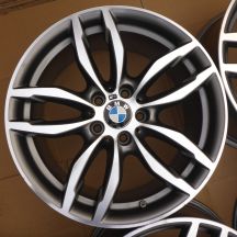 4. 4 x Alufelgen 19 BMW 5x120 9,5J/8,5J Et48/Et38 X3 X4 RDKS
