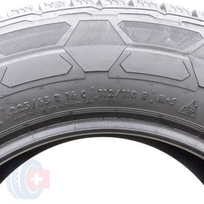 4. 225 65 16C 2x CONTINENTAL 225/65 R16C 112/110R VanContact Winter Winterreifen 2022 7mm