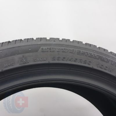 8.  235 45 20 4x BRIDGESTONE 235/45 R20 100W XL Blizzak 6 Winterreifen 2025 7,8mm WIE NEU 