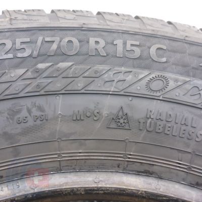3. 225 70 15C 4x CONTINENTAL 225/70 R15C 112/110R VanContact 4Season Ganzjahresreifen 2024 WIE NEU VOLL