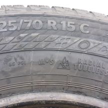 3. 225 70 15C 4x CONTINENTAL 225/70 R15C 112/110R VanContact 4Season Ganzjahresreifen 2024 WIE NEU VOLL