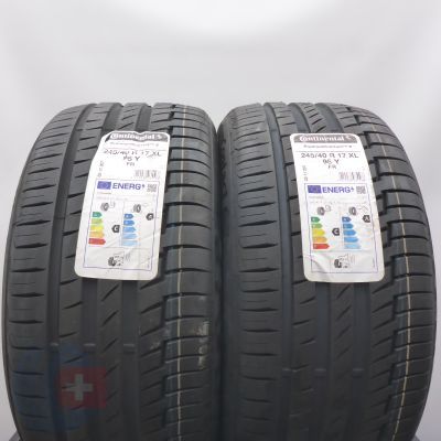245 40 17 2x CONTINENTAL 245/40 R17 95Y XL PremiumContact 6 Sommerreifen 2022/23 VOLL    245 40 17 2x CONTINENTAL 245/40 R17 95Y XL PremiumContact 6 Sommerreifen 2022/23 VOLL