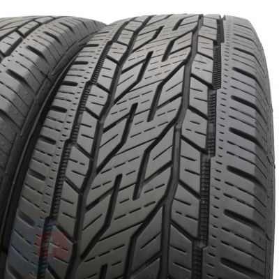 3. 2 x CONTINENTAL 225/65 R17 102H ContiCrossContact LX2 Sommerreifen M+S 2016 6,7mm