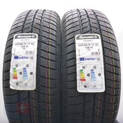 225 65 17 2x BARUM 225/65 R17 106H XL Polaris 5 Winterreifen 2023 VOLL WIE NEU 